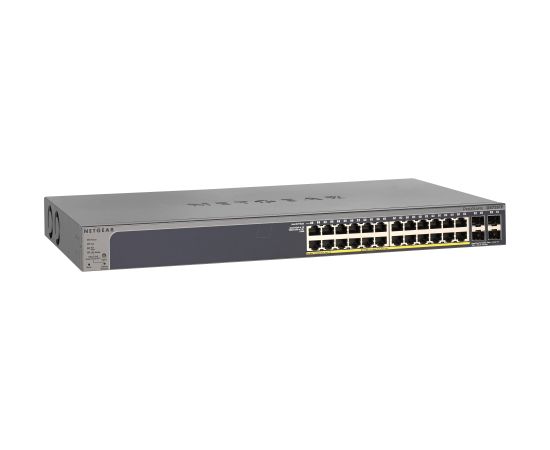 Netgear GS728TP, Switch (grey, 190W PoE Budget)