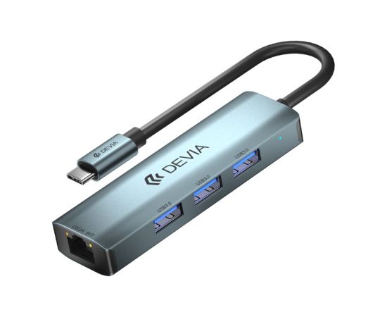 Devia HUB USB-C 3.1 uz 4x USB 3.0 Hubs
