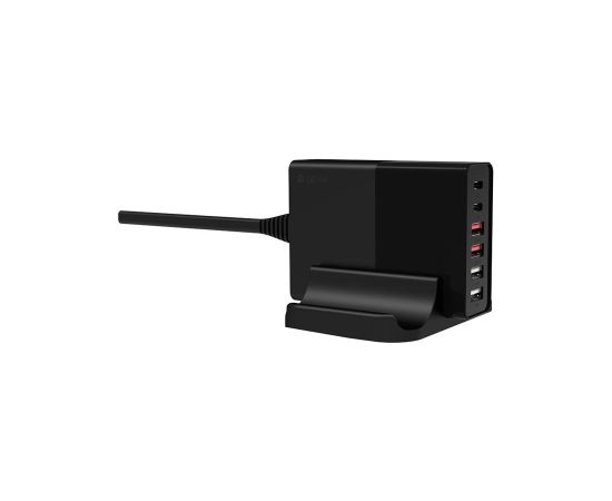 Devia Extreme PD QC 3.0 / 2x USB-C / 4x USB Tīkla Lādētājs 75W