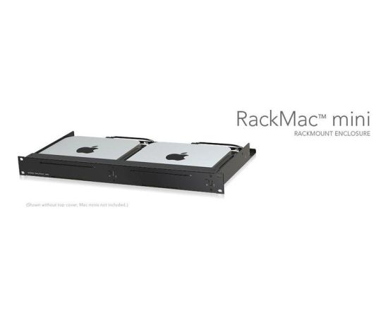 Sonnet 2018 MacRack mini 1U rack kit rack enclosure(black)