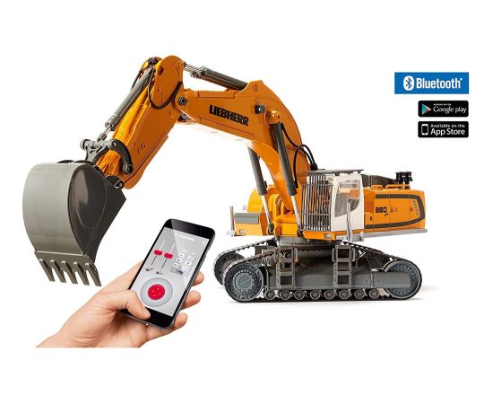 SIKU CONTROL LIEBHERR R980 SME crawler excavator, RC (incl. remote control)