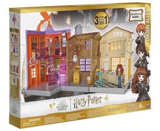 Spin Master Wizarding World Harry Potter - Diagon Alley Playset, Playing Figure (With Light and Sound)