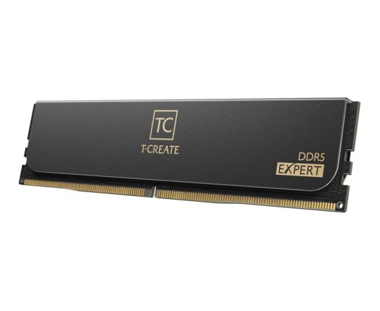 Team Group DDR5 - 32GB - 6400 - CL - 40 (2x 16 GB) dual kit, RAM (black, CTCED532G6400HC40BDC01, AMD EXPO)