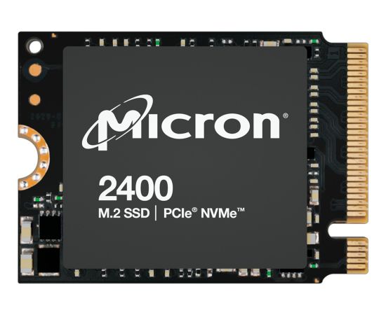 Micron 2400 512GB, SSD (PCIe 4.0 x4, NVMe, M.2 2230) SSD Cietie Diski (Solid state drive)