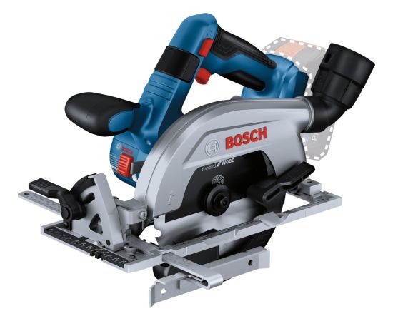 Bosch cordless circular saw GKS 18V-57-2 Professional solo (blue/black, without battery and charger, in L-BOXX)