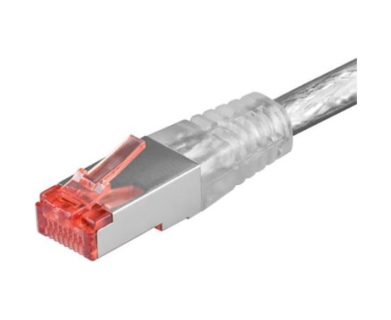 Goobay Patch kabelis FTP CAT6e LAN ar savienojumiem caurspīgīgs 2.0m