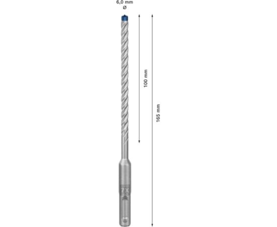Bosch Expert hammer drill SDS-plus-7X, 6mm, 50 pieces (working length 100mm)