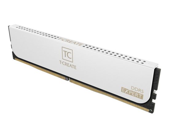 Team Group DDR5 - 32GB - 7200 - CL - 34 (2x 16 GB) dual kit, RAM (white, CTCWD532G7200HC34ADC01, T-CREATE EXPERT)