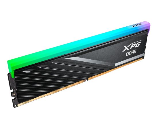 ADATA DDR5 - 16GB - 6000 - CL - 30 - Single RAM (black, AX5U6000C3016G-SLABRBK, XPG Lancer Blade RGB, INTEL XMP, AMD EXPO)
