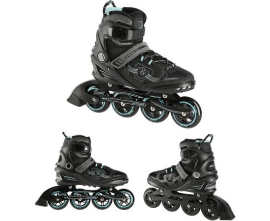 INLINE SKATES NILS EXTREME NA9157 BLACK/MINT SIZE. 44