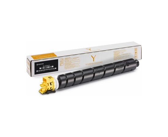 Kyocera TK-8345Y Toner Cartridge, Yellow