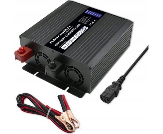Qoltec lādētājs LiFePO4 AGM GEL SLA | 50A | 12V
