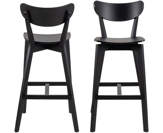 Bar stool ROXBY black