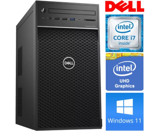 DELL 3630 Tower i7-8700K 8GB 256SSD M.2 NVME WIN11Pro