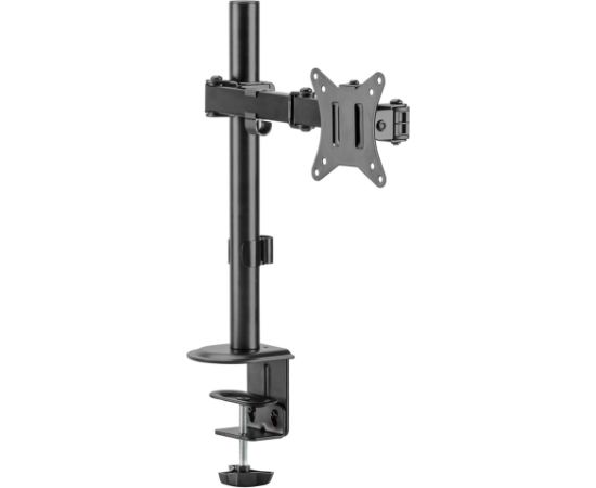 Maclean MC-753N LCD Monitor Desk Mount 17-32" 9kg VESA 75x75 100x100 Single Arm Extendable Adjustable