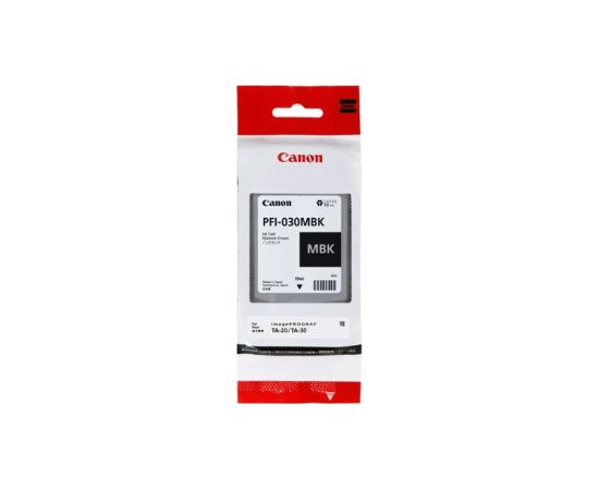 Canon PFI-030MBK (3488C001) Ink Cartridge, Matte Black