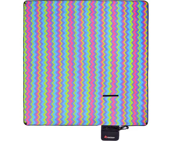 Piknika paklājiņš METEOR  2XL 200x200 cm zygzak multicolor