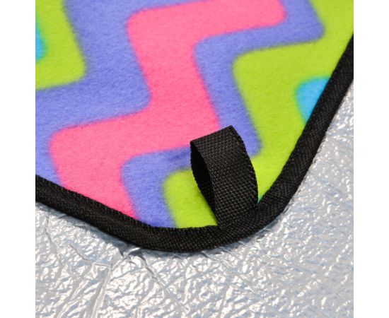 Piknika paklājiņš METEOR  2XL 200x200 cm zygzak multicolor Dažādi piederumi tūrismam
