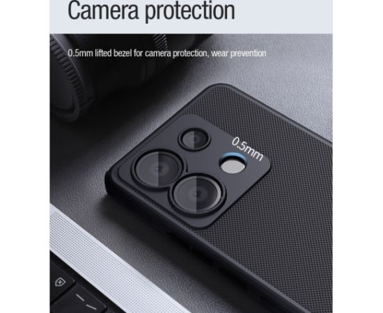 Nillkin Super Frosted PRO Magnetic Back Cover for Xiaomi Redmi Note 13 Pro 5G|Poco X6 5G Black