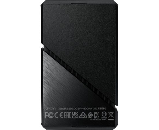 ADATA SE920 2 TB, External SSD (black, USB-C 4.0 (40 Gbit/s))
