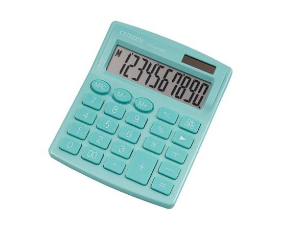 CITIZEN SDC-810NRGRE GREEN 10-DIGIT OFFICE CALCULATOR