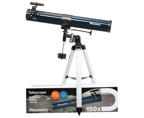 (EN) Discovery Spark 769 EQ Telescope with book