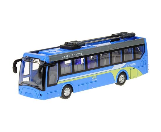 Adar Radio vadāmāis trolejbuss (4 funkcijas, gaisma) ar akkum. USB uzlade 21 cm 570573