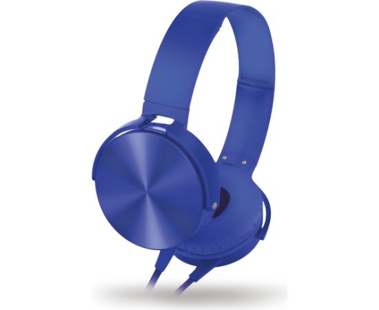 Omega Freestyle наушники + микрофон FH07BL, синие