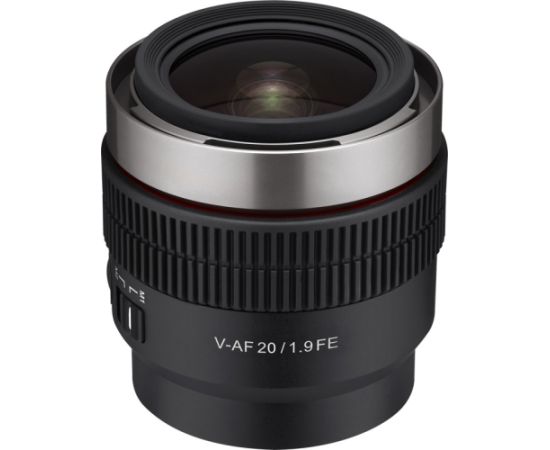 Samyang V-AF 20mm T1.9 lens for Sony