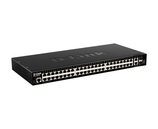 D-Link DGS-1520-52 network switch Managed L3 10G Ethernet (100/1000/10000) 1U Black