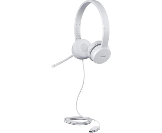 Słuchawki douszne z mikrofonem Lenovo 110, GXD1J77354, szare