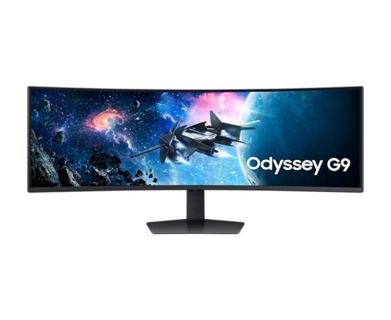 LCD Monitor SAMSUNG Odyssey G9 49" Gaming/Curved Panel VA 5120x1440 32:9 1 ms Swivel Height adjustable Tilt Colour Black LS49CG950EUXEN