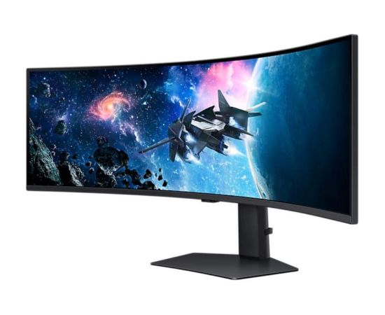 LCD Monitor SAMSUNG Odyssey G9 49" Gaming/Curved Panel VA 5120x1440 32:9 1 ms Swivel Height adjustable Tilt Colour Black LS49CG950EUXEN