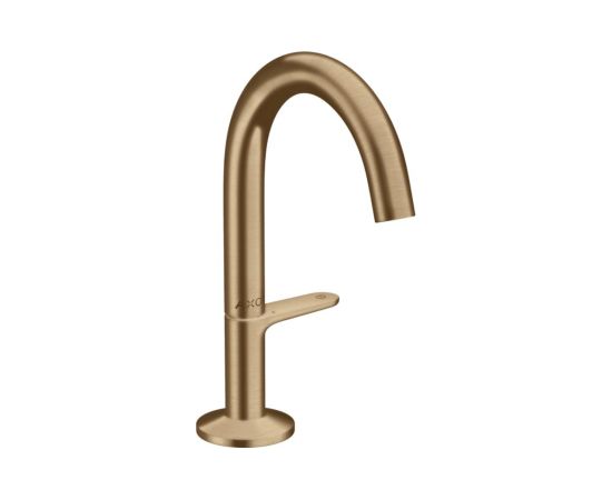 Hansgrohe izlietnes maisītājs Axor One Select 140, ar push-open, brushed bronze