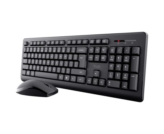 Trust Primo keyboard Mouse included RF Wireless QWERTY US English Black