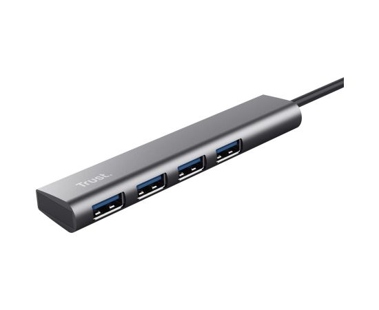 Trust Halyx USB 3.2 Gen 1 (3.1 Gen 1) Type-A 5 Mbit/s Black, Grey
