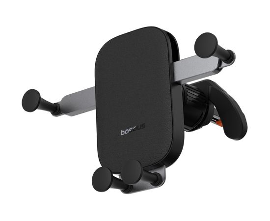 Baseus Automašīnas turētājs 5,4-7,2" viedtālruņiem ar nolokāmu ekrānu, melns Telefonu Turētāji Auto Velo Moto