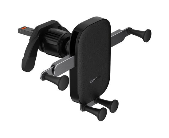 Baseus Automašīnas turētājs 5,4-7,2" viedtālruņiem ar nolokāmu ekrānu, melns Telefonu Turētāji Auto Velo Moto