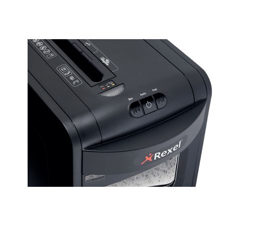 Rexel Mercury REX1323 Paper Shredder, Cross Cut shredding, 4 x 40 mm, 65 dB, P-4, 23 L, Black