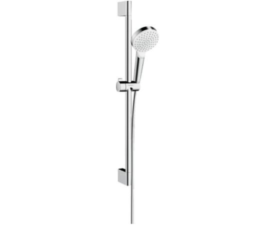 Hansgrohe rokas dušas komplekts Crometta 1jet Green, 650 mm, 6 l/min, balts/hroms