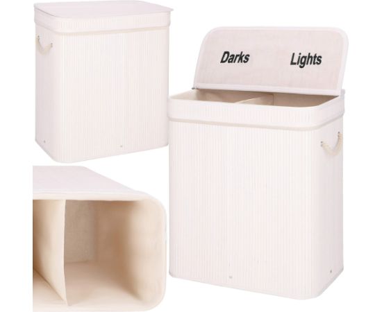 Bambusa veļas grozs Springos HA0160 100l