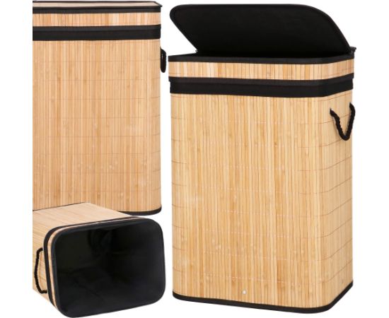 Bambusa veļas grozs Springos HA0157 72l