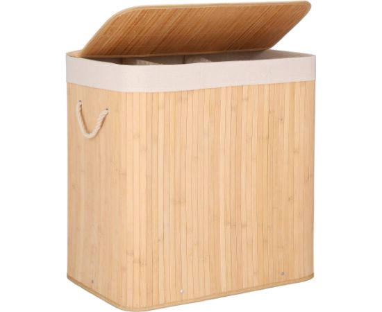 Бамбуковая корзина для белья Springos HA0154 150л