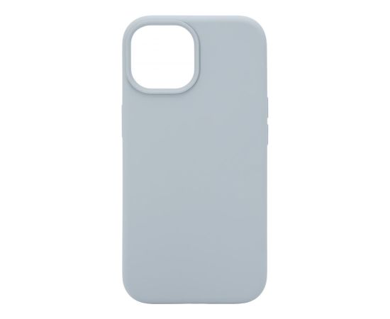 Evelatus Apple  iPhone 15 Premium Magsafe Soft Touch Silicone Case New Function Grey Blue