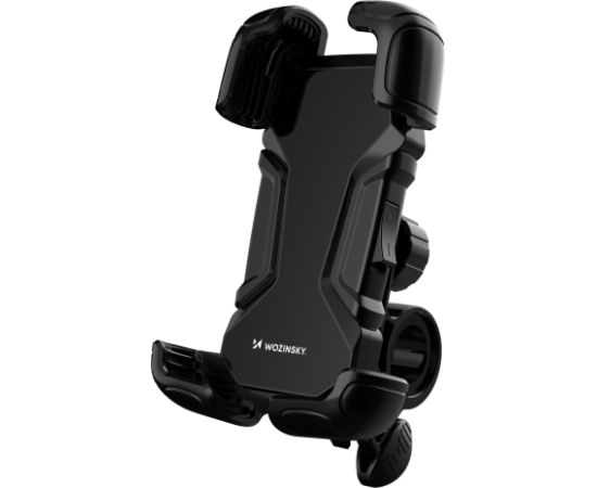 Wozinsky strong phone holder for the handlebar of a bicycle, motorcycle, scooters black (WBHBK6)