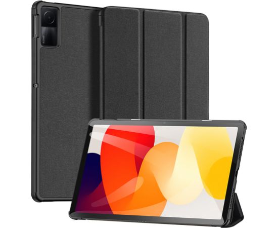Dux Ducis Domo smart miega futrālis Xiaomi Redmi Pad SE 11" planšetdatoram - melns