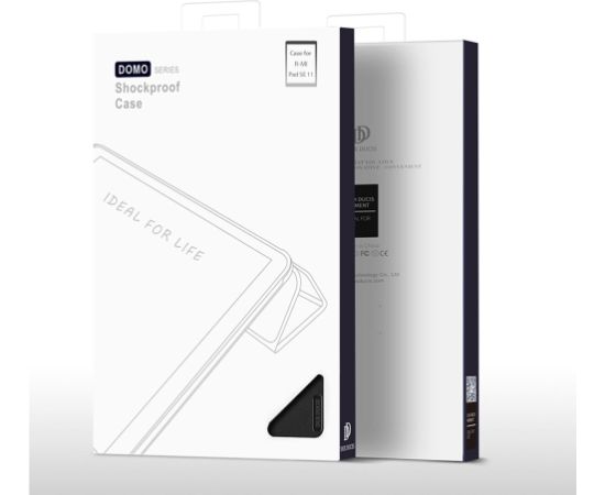 Dux Ducis Domo smart miega futrālis Xiaomi Redmi Pad SE 11" planšetdatoram - melns