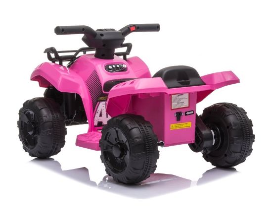 Lean Cars Quad na akumulator JS320 różowy