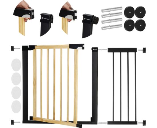Kāpņu drošības vārti Springos SG0012C 75-110 cm