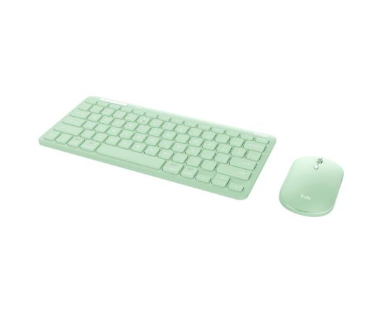 KEYBOARD +MOUSE WRL LYRA/GREEN 24942 TRUST
